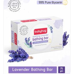 Babyhug Soothing Lavender Glycerin Bathing Bar - 75 g-image-58
