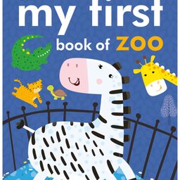 My First Book of Zoo Board Book - English-0