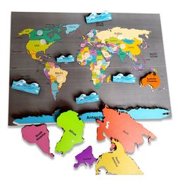 zooplay india Doxbox World Continents And Oceans Activity Puzzle Multicolour - 12 Pieces-picture-40