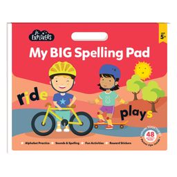 Junior Explorers My Big Spelling Pad with Carry Handle & Rewarded Stickers - English-16