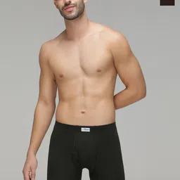 Amul Comfy Pack Of 2 Pure Cotton Long Trunks AC-FCTRIE-CB-OG-4XL-2PC-image-98