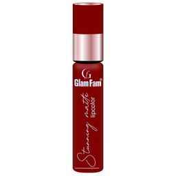 GlamFam Stunning Matte Waterproof Lip Color- 5 ml- Merlot 05-24