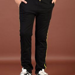 V-Mart Boys Mid-Rise Cotton Track Pants-image-98