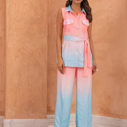 B'Infinite Ombre Shirt With Trousers-picture-42