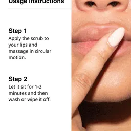 Cureskin Lightening Lip Scrub With Walnut Shell & Beetroot - 7 g image 4