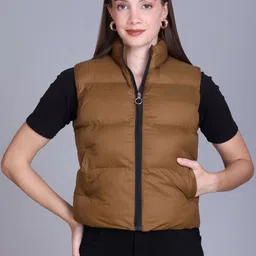 SPORTIZM Women Lightweight Crop Outdoor Puffer Jacket-picture-25