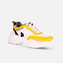 iD&U Women Colourblocked Leather Sneakers-image-77