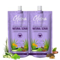 Glisna Set Of 2 Natural Oil & Acne Control Face Scrub- 40 g Each-16