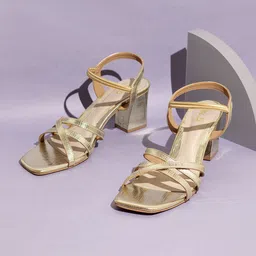 Inc 5 Women Square ToeParty Block Sandals-75