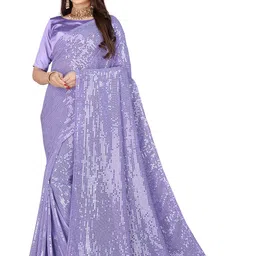 Moda Rapido Embellished Sequinned Pure Georgette Saree-image-76