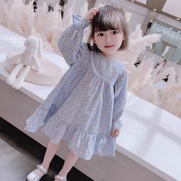 StyleCast x Revolte Girls Floral Printed Cotton A-Line Knee Length Dress-image-79