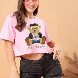 SWIFTLY Women Printed Bio Finish T-shirt-image-97
