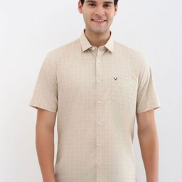 Allen Solly Men Spread Collar Floral Printed Cotton Slim Fit Casual Shirt-image-90