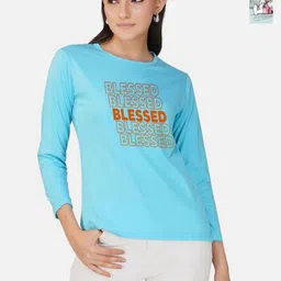 Metronaut Women Pack of 2 Bio Finish Graphic Printed Round Neck Cotton T-shirts-picture-41