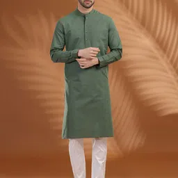 Modi Kurta Band Collar Straight Kurta-picture-16