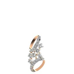 VALANOVA Women 14 Kt Gold Certified Lab Grown Diamond Pendant 0.82 gm-picture-6