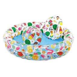 Intex Just So Fruity Pool Set With Ball & Ring - Multicolor image 2