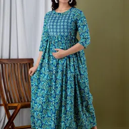 FASHION CLOUD Women Printed A-Line Kurti-image-97