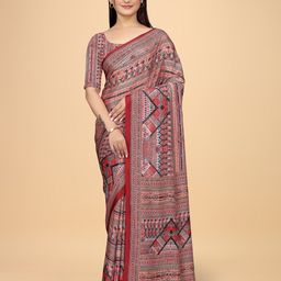 K 5 Fashion Pure Crepe Saree-image-60