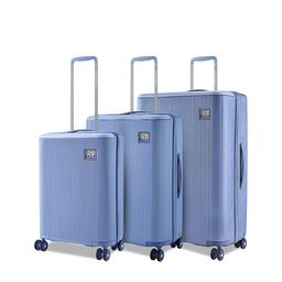 urban jungle Safari Set Of 3 Lumolite Textured Hard-Sided Trolley Bags image 4