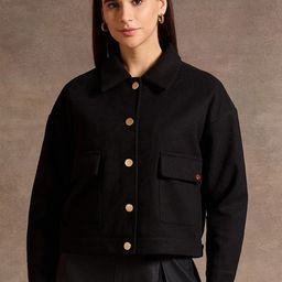 U.S. Polo Assn. Women Boxy Fit Tailored Jacket-image-51