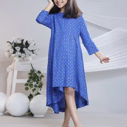misbis Print Fit & Flare Dress-image-61