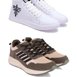 PENNEN Men Non-Marking Running Sports Shoes-image-74