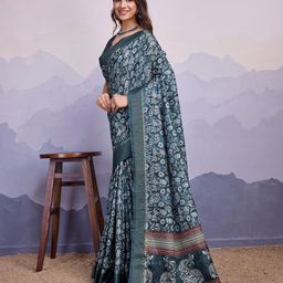 Ishin Floral Printed Saree-image-91
