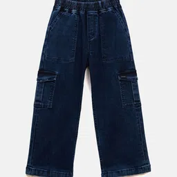 Blue Giraffe Boys Relaxed Fit Mid-Rise Low Distress Stretchable Jeans-picture-17