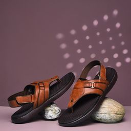 Bata Men Comfort Formal Sandals-image-2