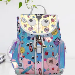 MINI WESST Women Graphic Backpack-83