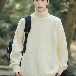 StyleCast x Revolte Men Solid Turtle Neck Pullover-picture-43