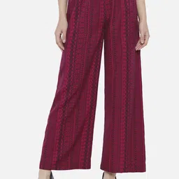 OTIRA Women Printed Crepe Palazzos-picture-19