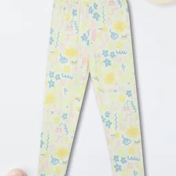 max Girls Printed Ankle-Length Leggings-10