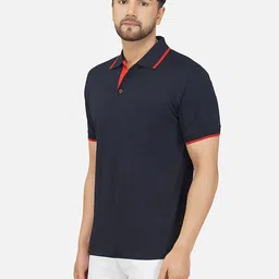 ALARM Men Polo Collar T-shirt-24