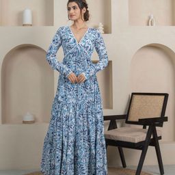 KAJODI Floral Print Maxi Dress-image-53