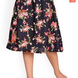 BAESD Girls Pack Of 2 Floral Printed Knee-Length Skirts-image-28