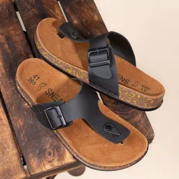 SNEAKLAB Men Leather Comfort Sandals-picture-43