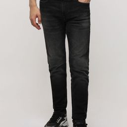 Crocodile Men Slim Fit Mid Rise Light Fade Clean Look Vintage Washed Stretchable Jeans-image-85