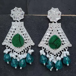 TANLOOMS Triangular Drop Earrings image 2