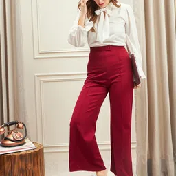 Berrylush Tie-Up Neck Bishop Sleeves Top-picture-42