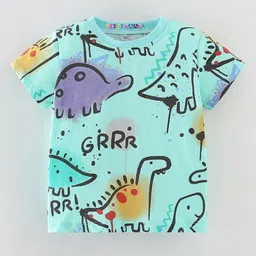Googo Gaaga Boys Printed Applique T-shirt-image-9
