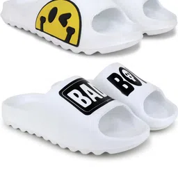 Pampy Angel Men White Flip Flops-image-83