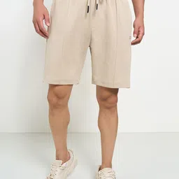 Ajile by Pantaloons Men Regular Fit Mid-Rise Regular Shorts-image-10