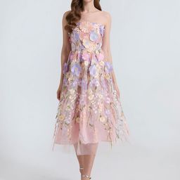 JC Collection Women 1 Floral Print Fit & Flare Midi Dress-image-45