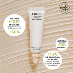 Nudestix Hydra-Peptide Lip Butter With Avocado & Shea Butter - 10 ml image 2