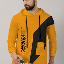 THE BEETEL HOUSE Men Typography Hooded Applique T-shirt-picture-17