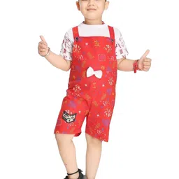 BAESD Boys Printed Dungarees-picture-18