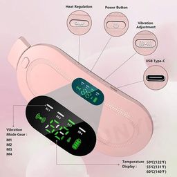 TENS Set Of 3 Gun, Scalp Head & Period Cramp Massagers With 8 Attachments image 5