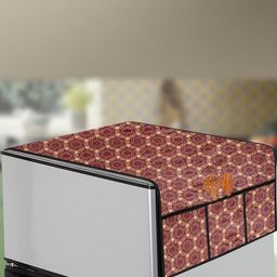 The Furnishing Tree Multi Plastic Refrigerator Cover-image-36